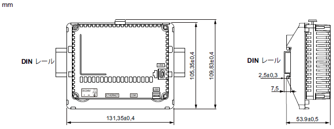 Multi Data Box Dimensions