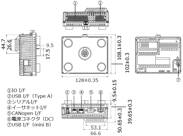 Multi Data Box Dimensions