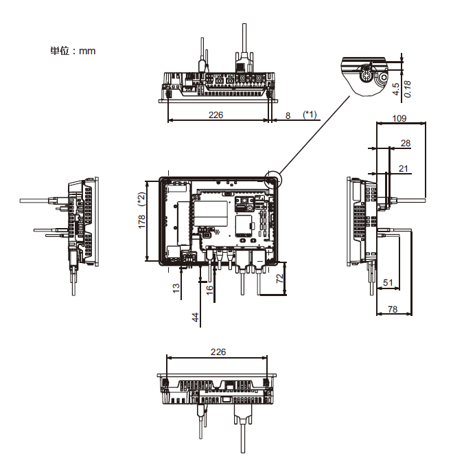 sp5500wa_with_box_module_cable_dimensions.gif