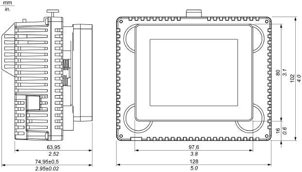 LT-4201M External Dimensions