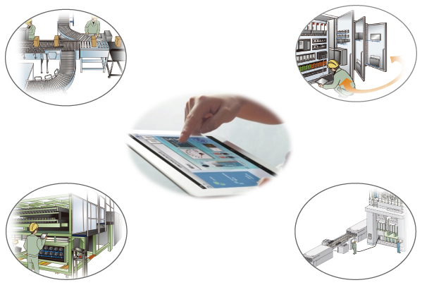 タブレットを現場に：Pro-face Remote HMI