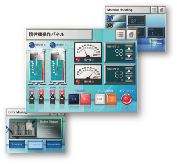 TFT65,536色の美しい表示