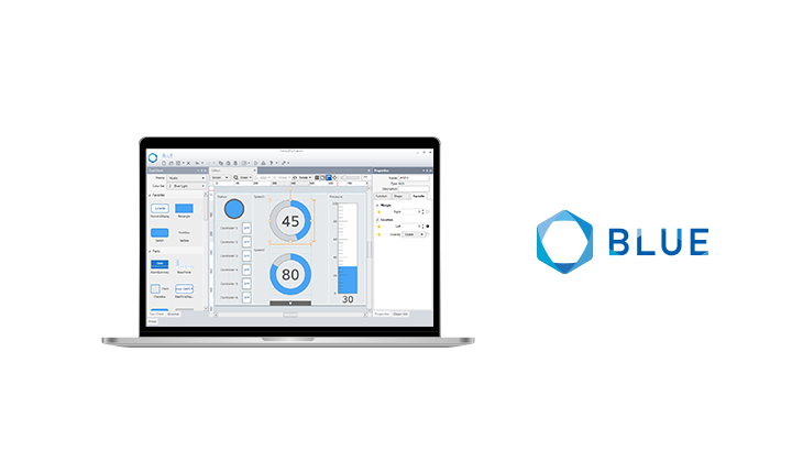 画面作成ソフトウェア BLUE