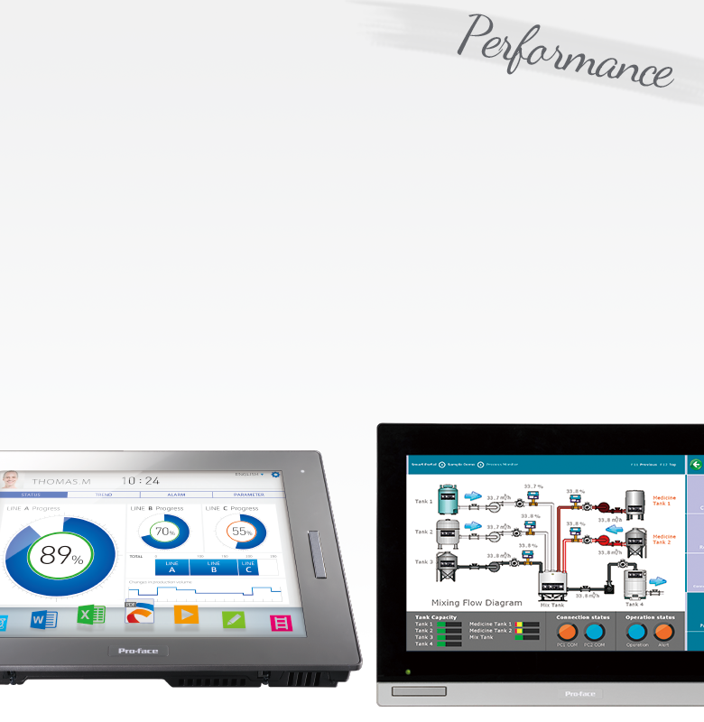 Advanced HMI  For Complex Machine