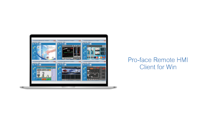 リモートモニタリングソフトウェア Pro-face Remote HMI Client for Win
