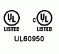 UL,cUL (60950) Listed